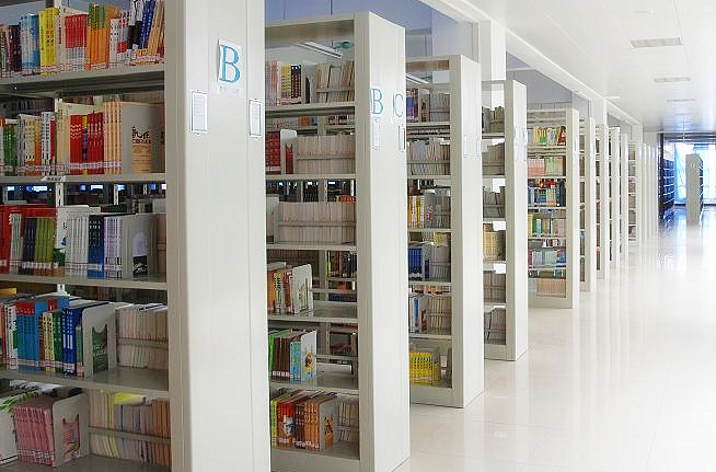 海發(fā)鋼制書架，圖書館書架、圖書館密集架、圖書館桌椅專業(yè)生產(chǎn)，品質(zhì)保障。