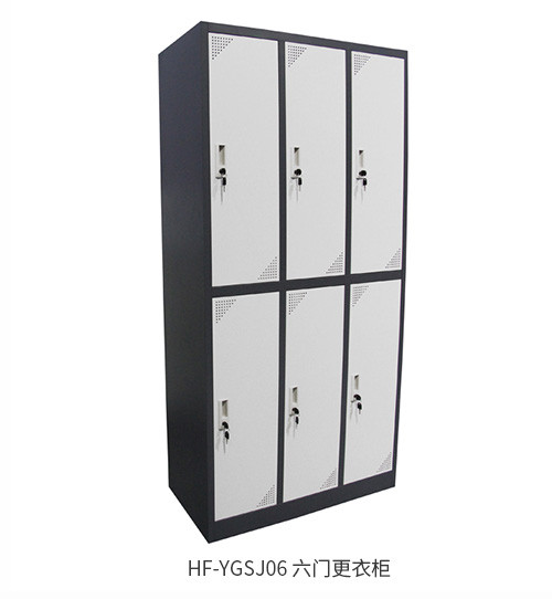 海發(fā)六門員工更衣柜儲(chǔ)物柜 深圳海發(fā)辦公家具